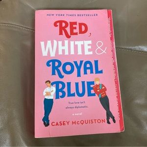 🔴5/$25 Red, White, and Royal Blue Book